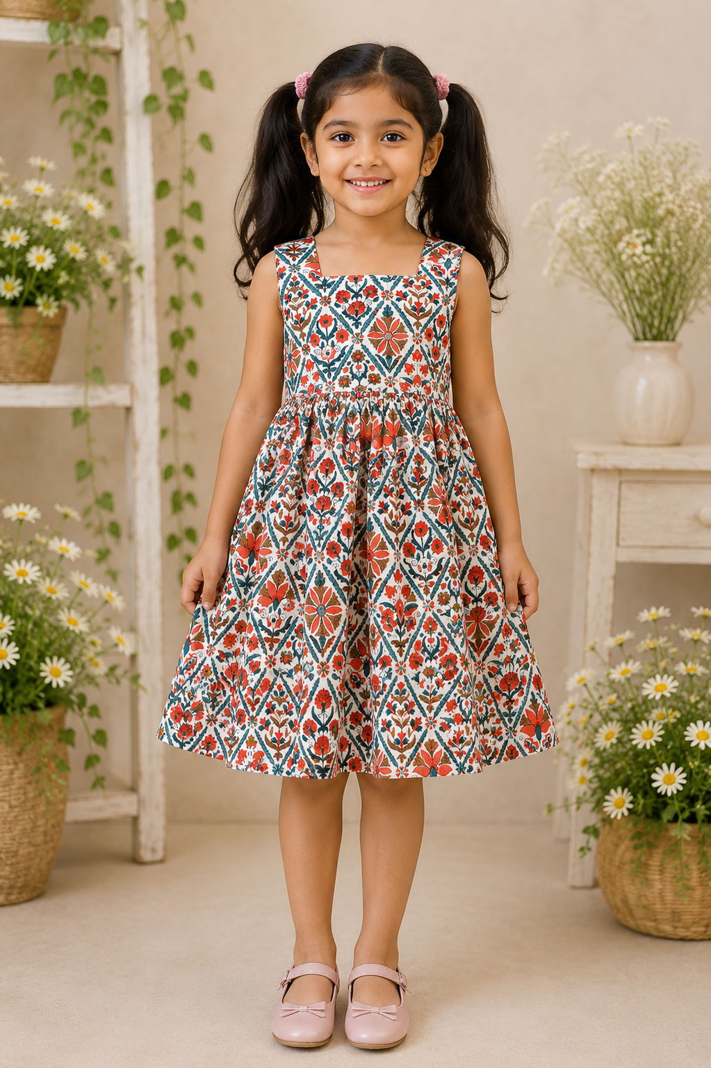 Kids Wear Regular Frocks- KF004