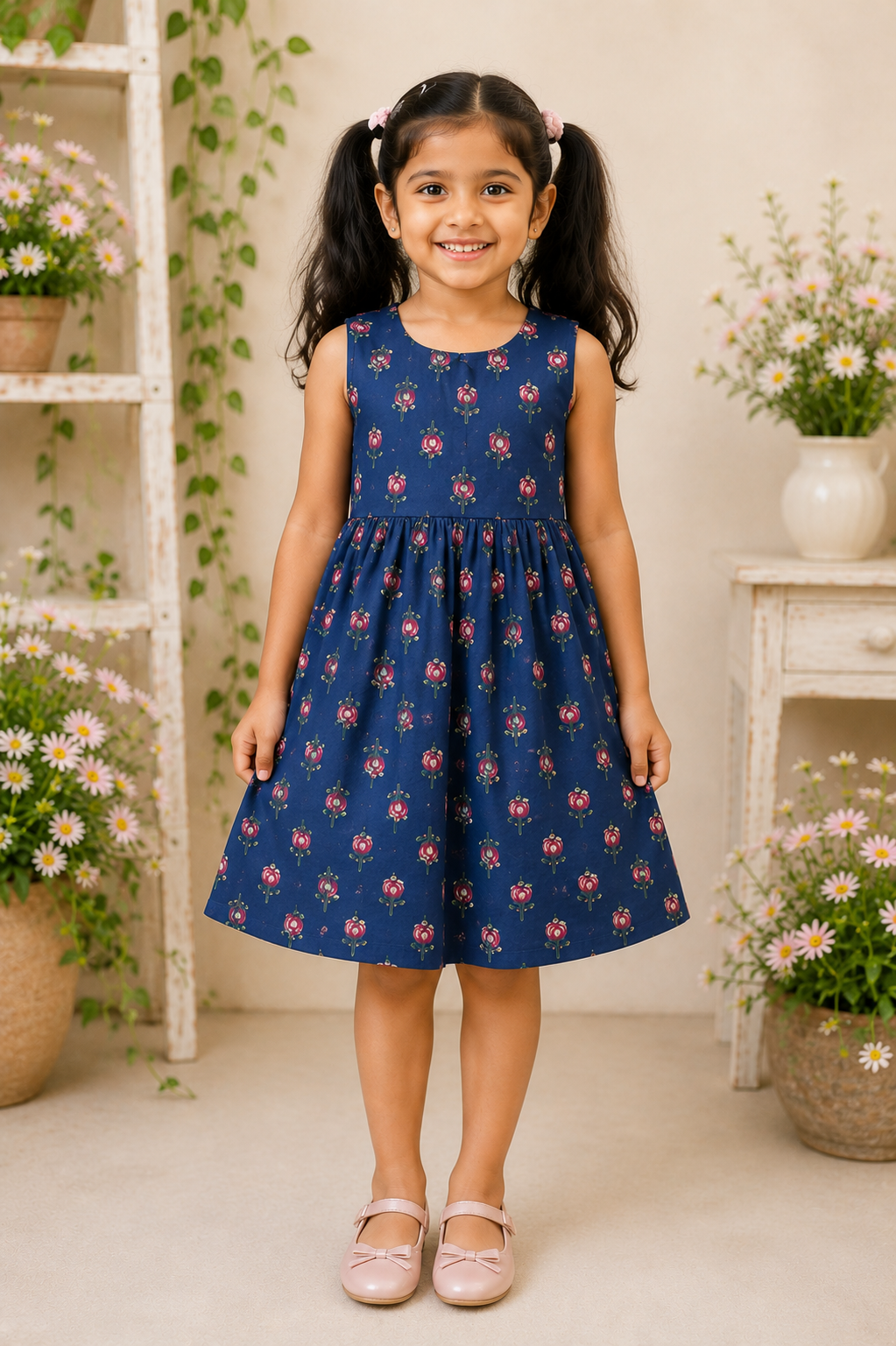 Kids Regular wear frock-KF002