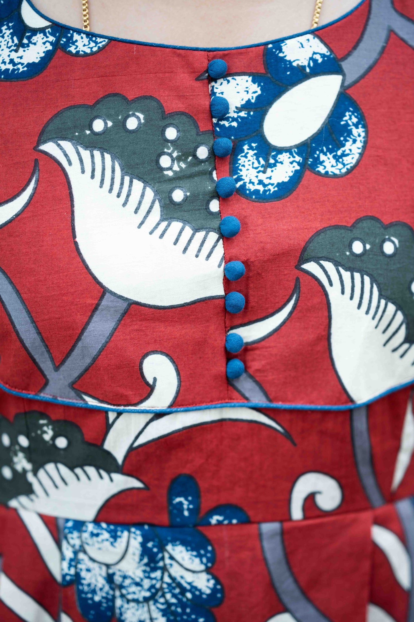 Cotton frock -CBR005