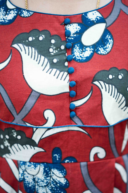 Cotton frock -CBR005