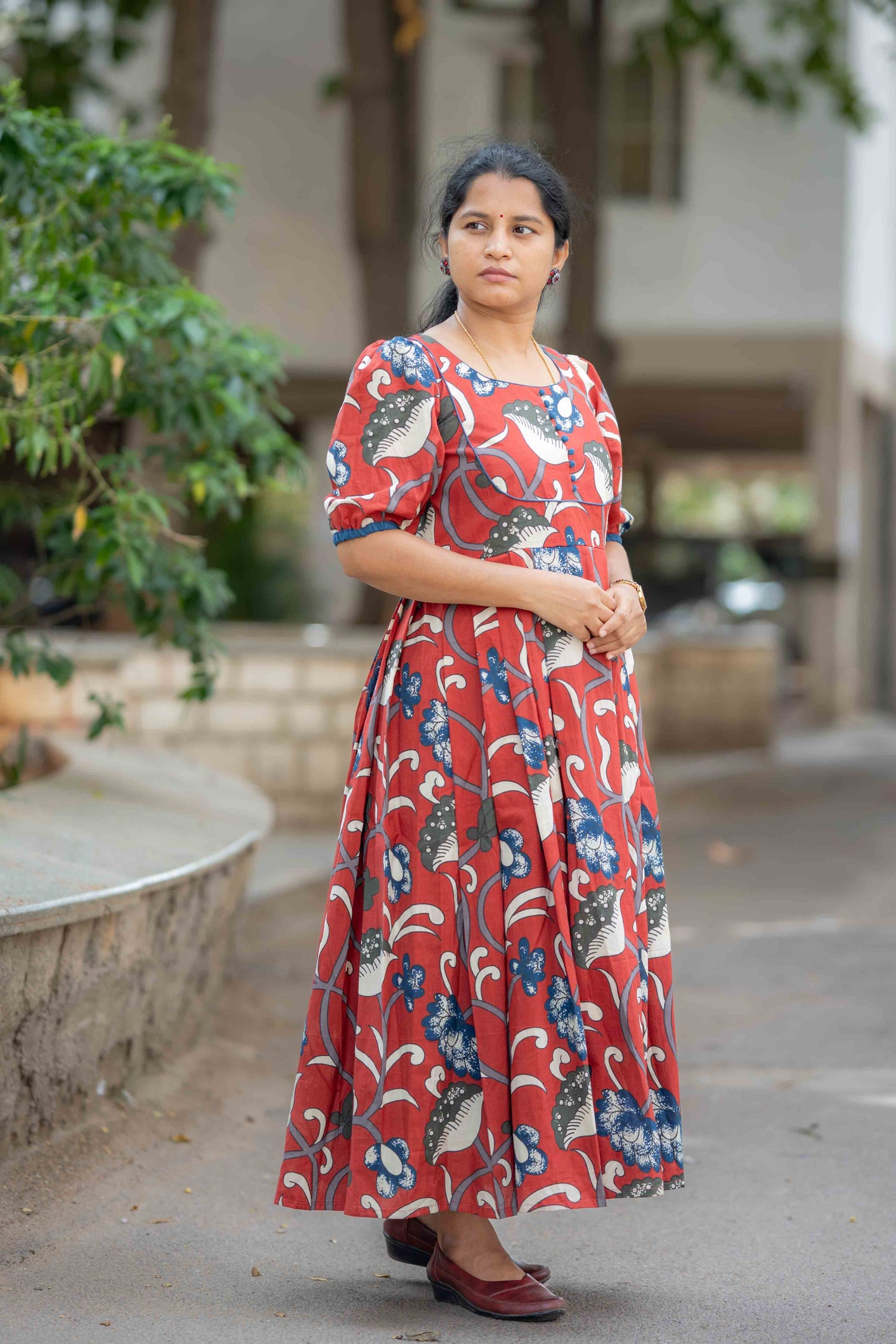 Cotton frock -CBR005