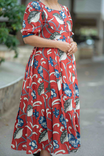 Cotton frock -CBR005