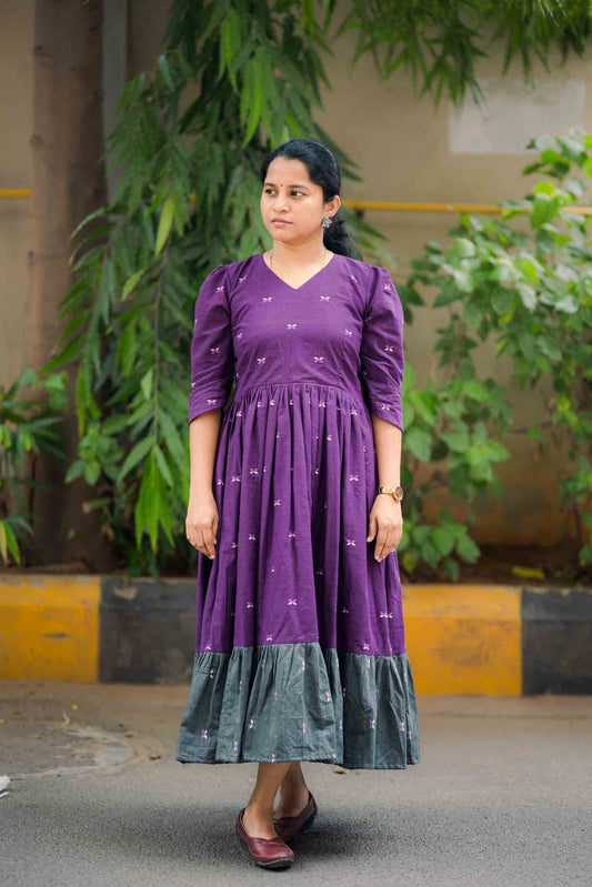 Cotton Frock-2 Layer-CBR009