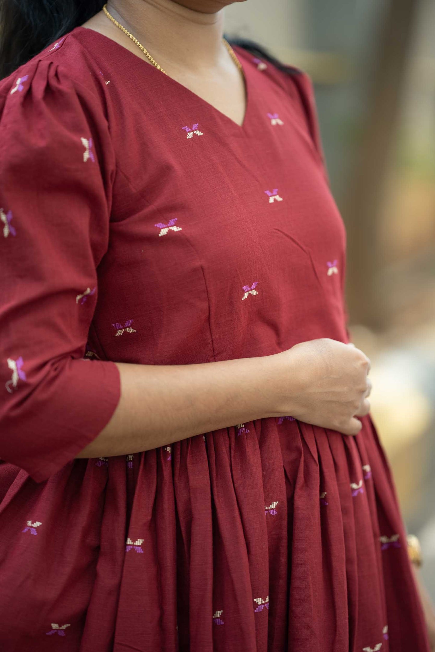 Cotton Frock- 2 layer- CBR008